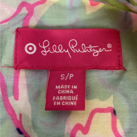 Lilly Pulitzer for Target Button Down Shirt - Nosie Posey, - Picture 4 of 11